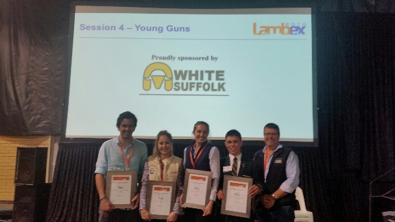 Young guns fire at lambex