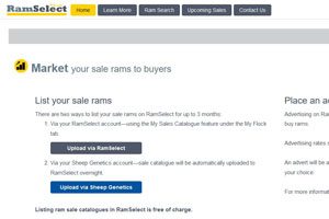 Ram Select now free for ram breeders