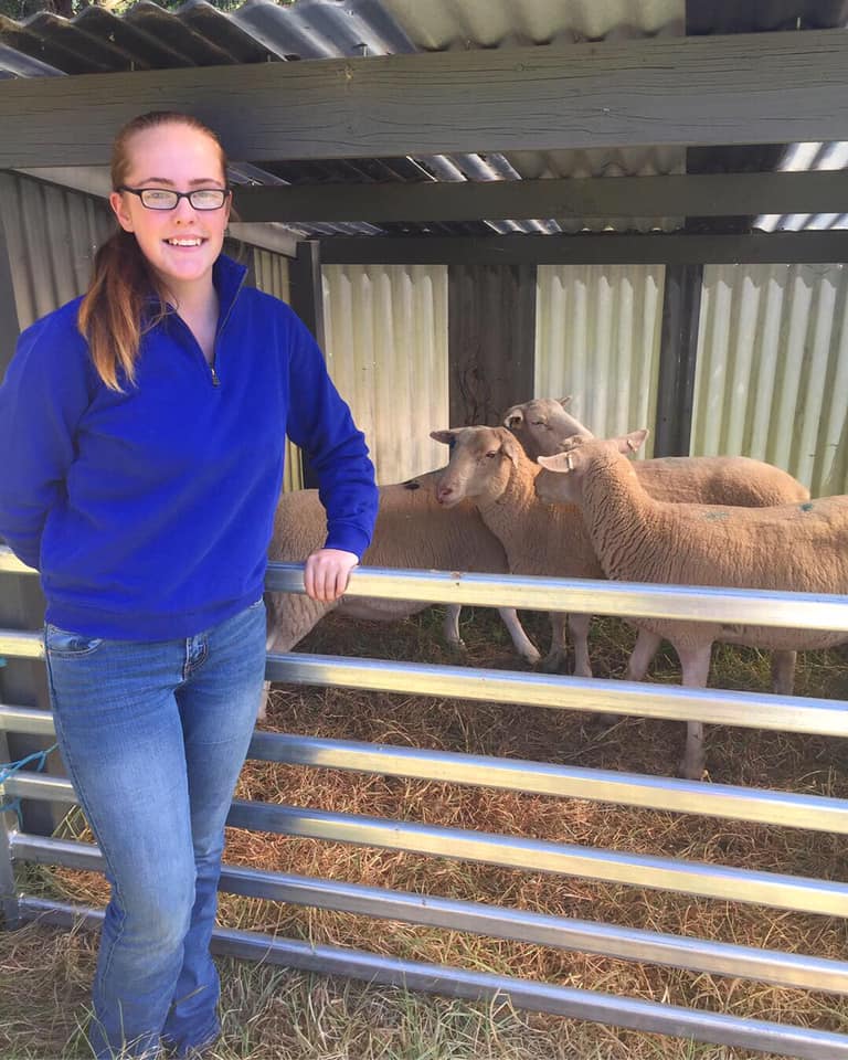 Lucy Cook, Castella White Suffolk stud, is looking forward to the opportunities the youth group will provide. 