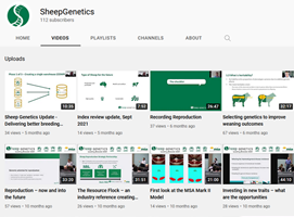 SheepGenetics YouTube
